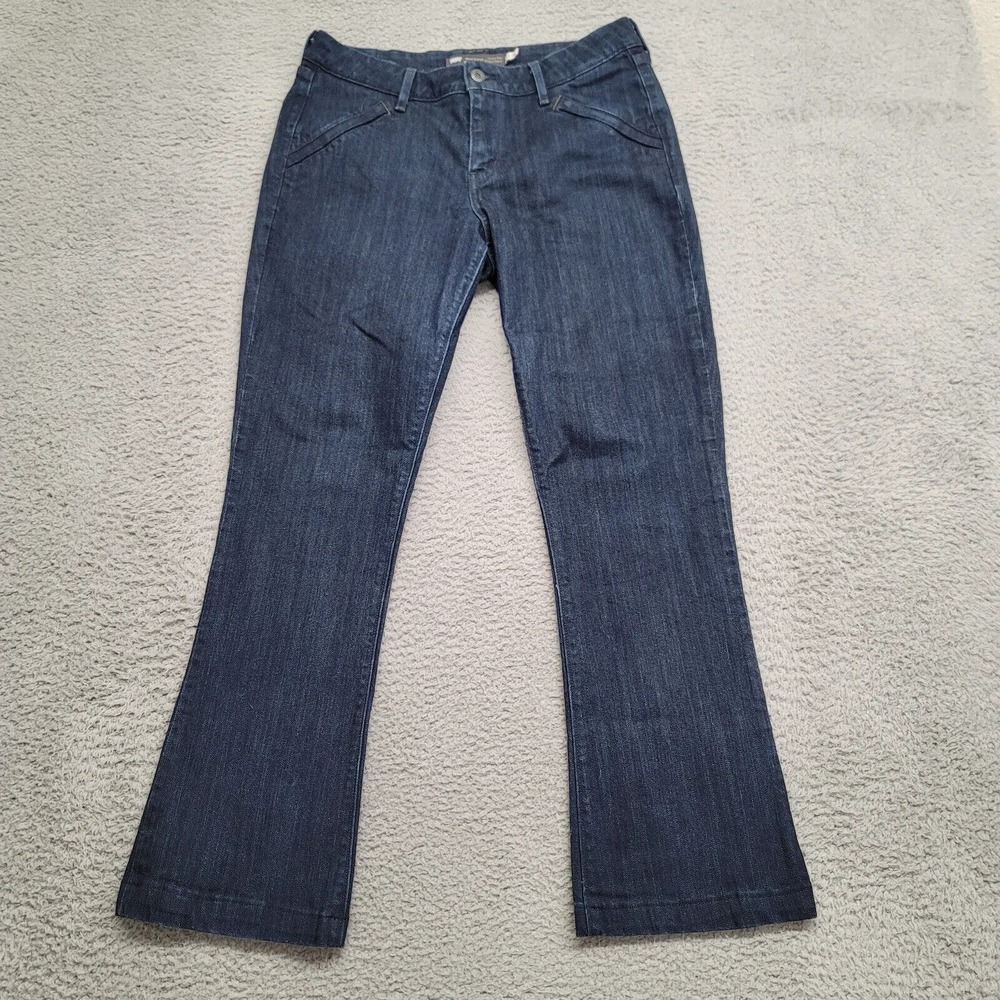 Levis Jeans Womens 12/31 Blue Denim‎ Bold Curve Bootcut Skinny Casual Pockets